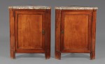 Lote 292: PAR DE ANTIGUOS MUEBLES RINCONEROS FRANCESES SIGLO XVIII. Lote 292: PAR DE ANTIGUOS MUEBLES RINCONEROS FRANCESES SIGLO XVIII. PAR DE ANTIGUOS MUEBLES RINCONEROS FRANCESES SIGLO XVIII.