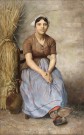 Lote 121: MEYER, Emile Lote 121: MEYER, Emile 'COSECHADORA DE TRIGO'