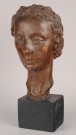 Lote 764: LAGOS, Alberto Lote 764: LAGOS, Alberto 'CABEZA DE JOVEN MUJER'
