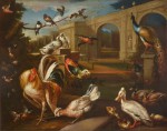 Lote 112: HONDECOETER, Melchior de  'AVES'