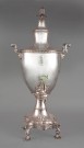 Lote 479: ANTIGUO SAMOVAR INGLES DE BRONCE PLATEADO. Lote 479: ANTIGUO SAMOVAR INGLES DE BRONCE PLATEADO. ANTIGUO SAMOVAR INGLES DE BRONCE PLATEADO.