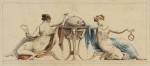 Lote 128: BURNEY, Edward Francis 'DISEÑOS NEOCLASICOS CON MUSAS' Lote 128: BURNEY, Edward Francis 'DISEÑOS NEOCLASICOS CON MUSAS'