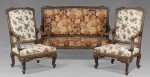 Lote 327: JUEGO PARA SALA FRANCES DE ESTILO REGENCE. Lote 327: JUEGO PARA SALA FRANCES DE ESTILO REGENCE. JUEGO PARA SALA FRANCES DE ESTILO REGENCE.