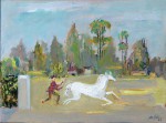 Lote 14: SOLDI, Raúl Lote 14: SOLDI, Raúl 'CABALLO BLANCO Y PERSONAJE'