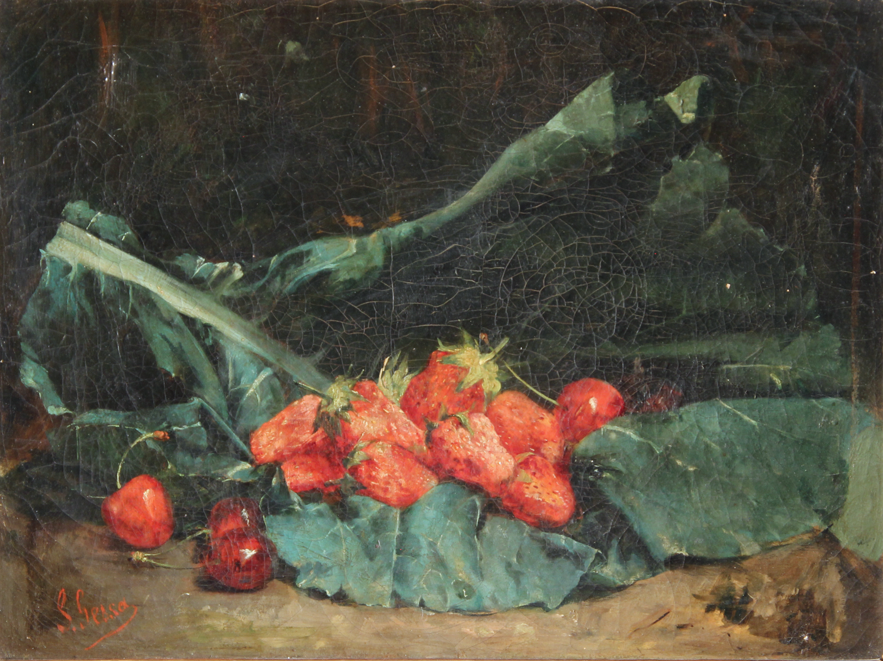 GESSA Y ARIAS, Sebastián 'FRUTILLAS Y CEREZAS'