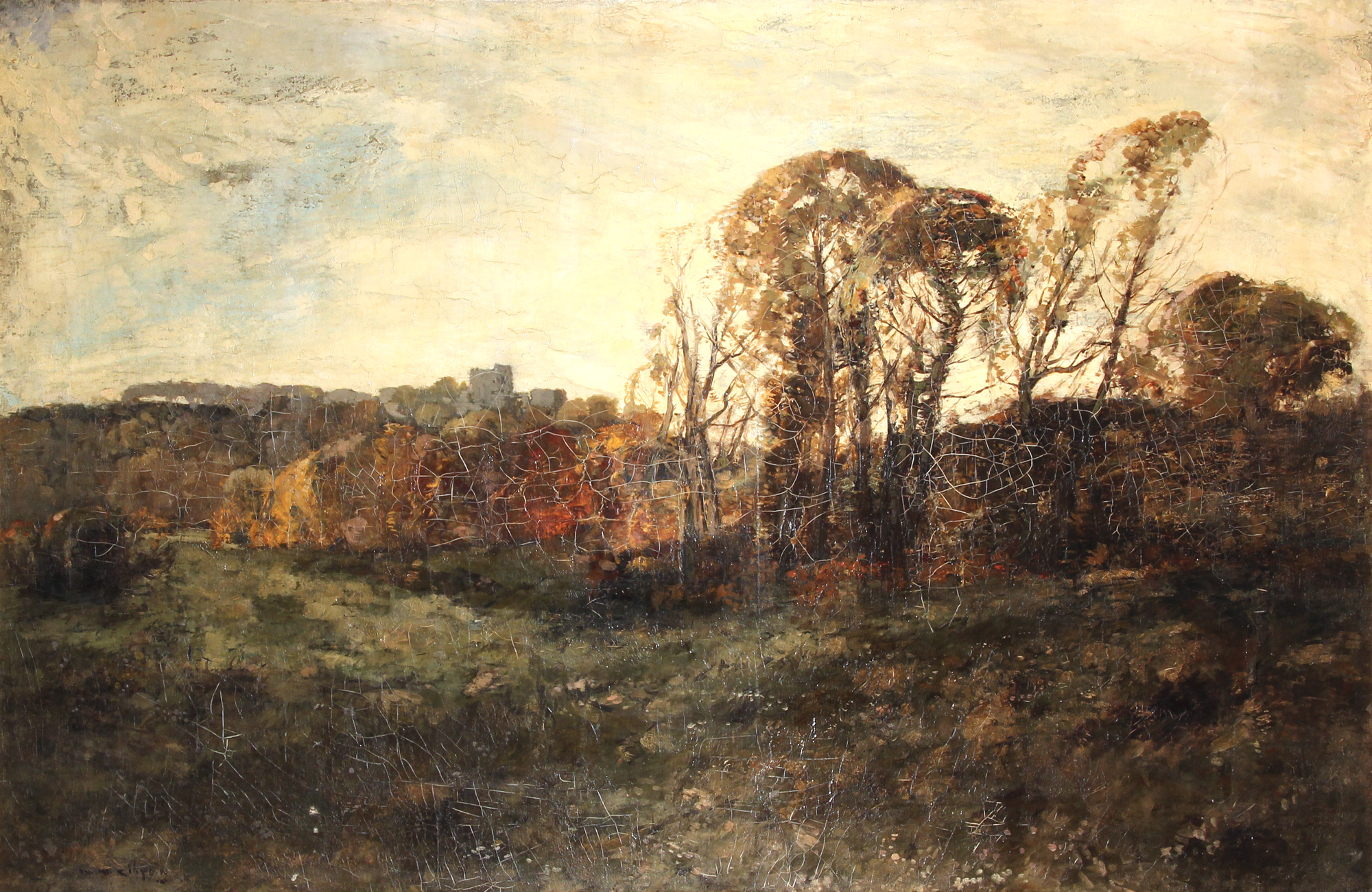 GIBSON, William Alfred 'PAISAJE CON BOSQUE'