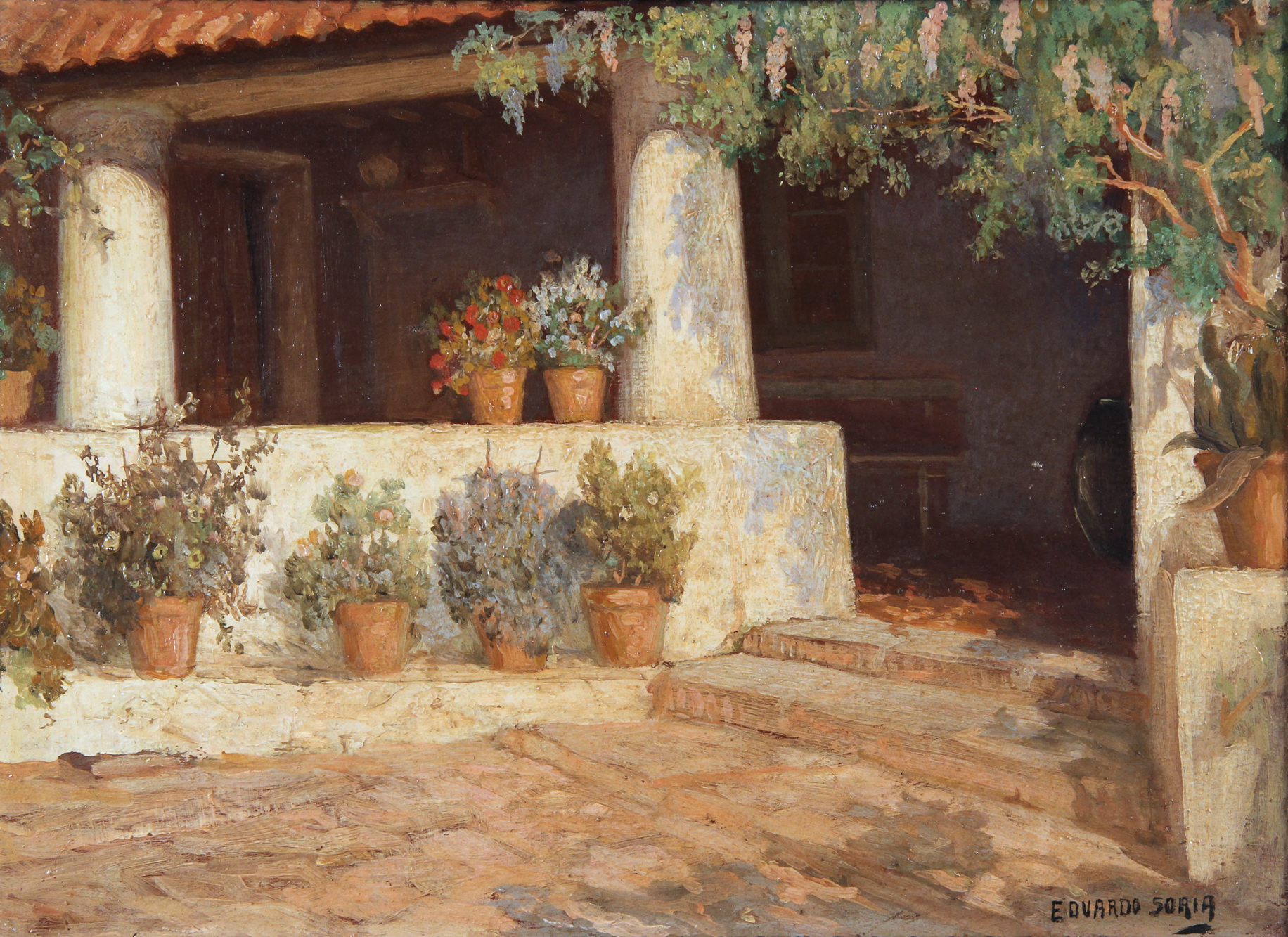 SORIA, Eduardo 'PATIO ESPAÑOL'