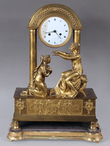 Lote 124: ANTIGUO RELOJ DE APOYO FRANCES SIGLO XIX. Lote 124: ANTIGUO RELOJ DE APOYO FRANCES SIGLO XIX. ANTIGUO RELOJ DE APOYO FRANCES SIGLO XIX.