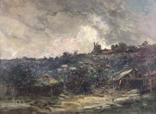 Lote 156: 'PAISAJE CON MOLINOS' Lote 156: 'PAISAJE CON MOLINOS' 'PAISAJE CON MOLINOS'