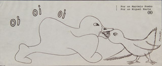 Lote 117: POMBO, Marcelo Lote 117: POMBO, Marcelo 'OI-OI-OI'