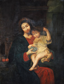 Lote 161: DEMARIA, Bernabé Lote 161: DEMARIA, Bernabé 'LA VIRGEN DE LAS UVAS'