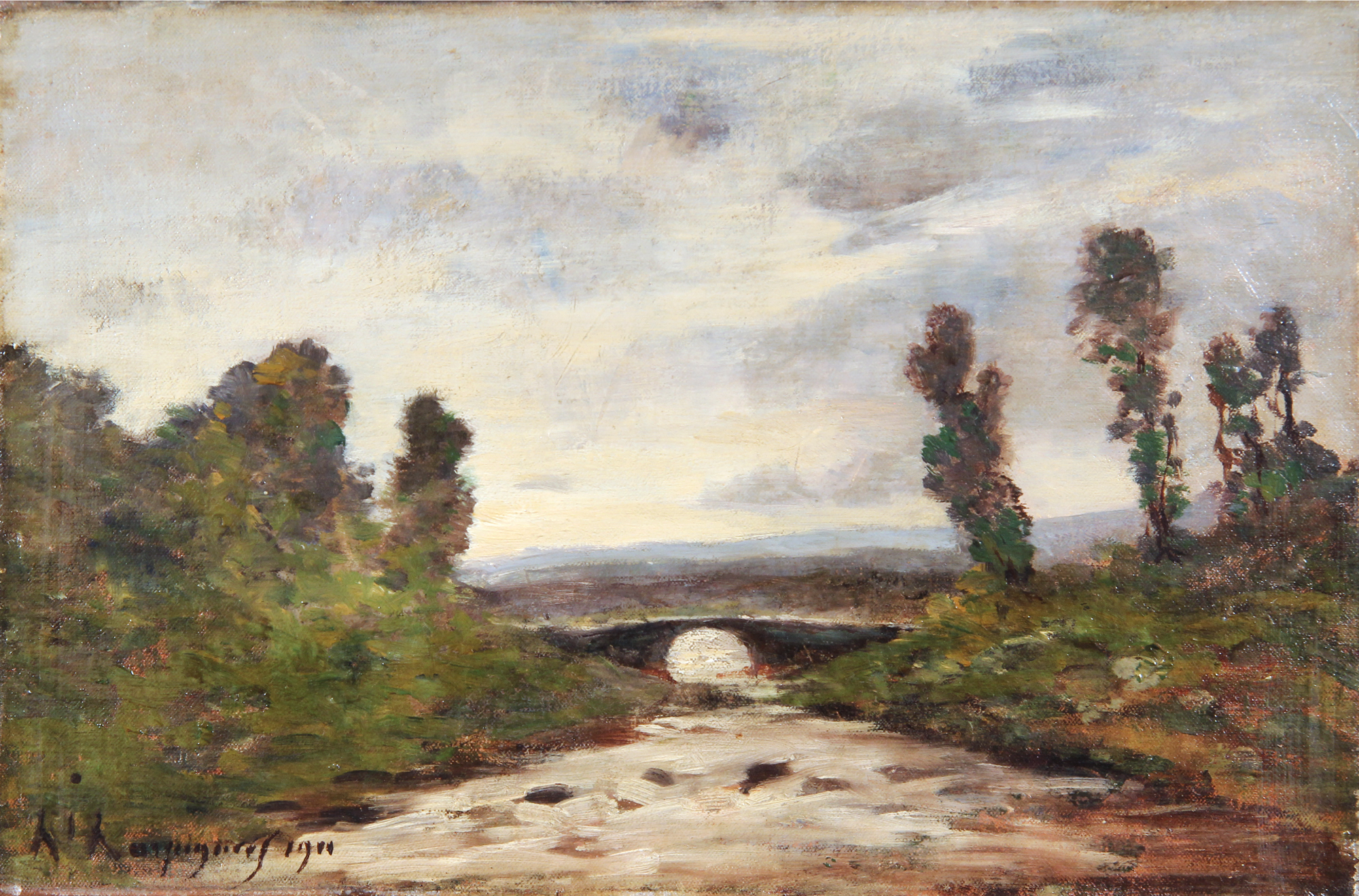 HARPIGNIES, Henri Joseph 'ATARDECER'