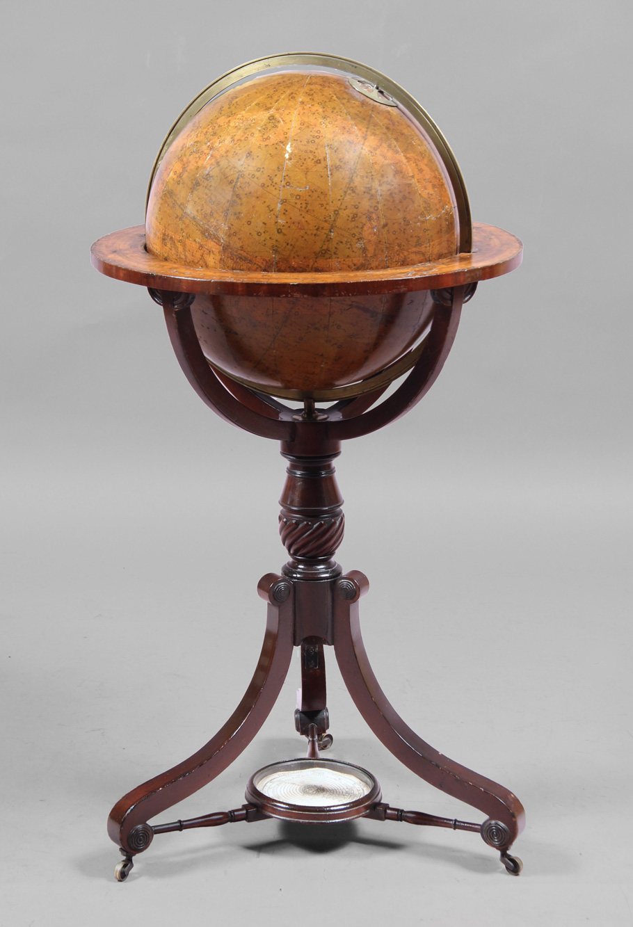  ANTIGUO 'CELESTIAL GLOBE' INGLES VICTORIANO.