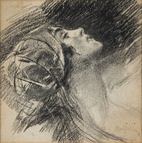 Lote 140: BOLDINI, Giovanni 'RETRATO DE SARAEL'