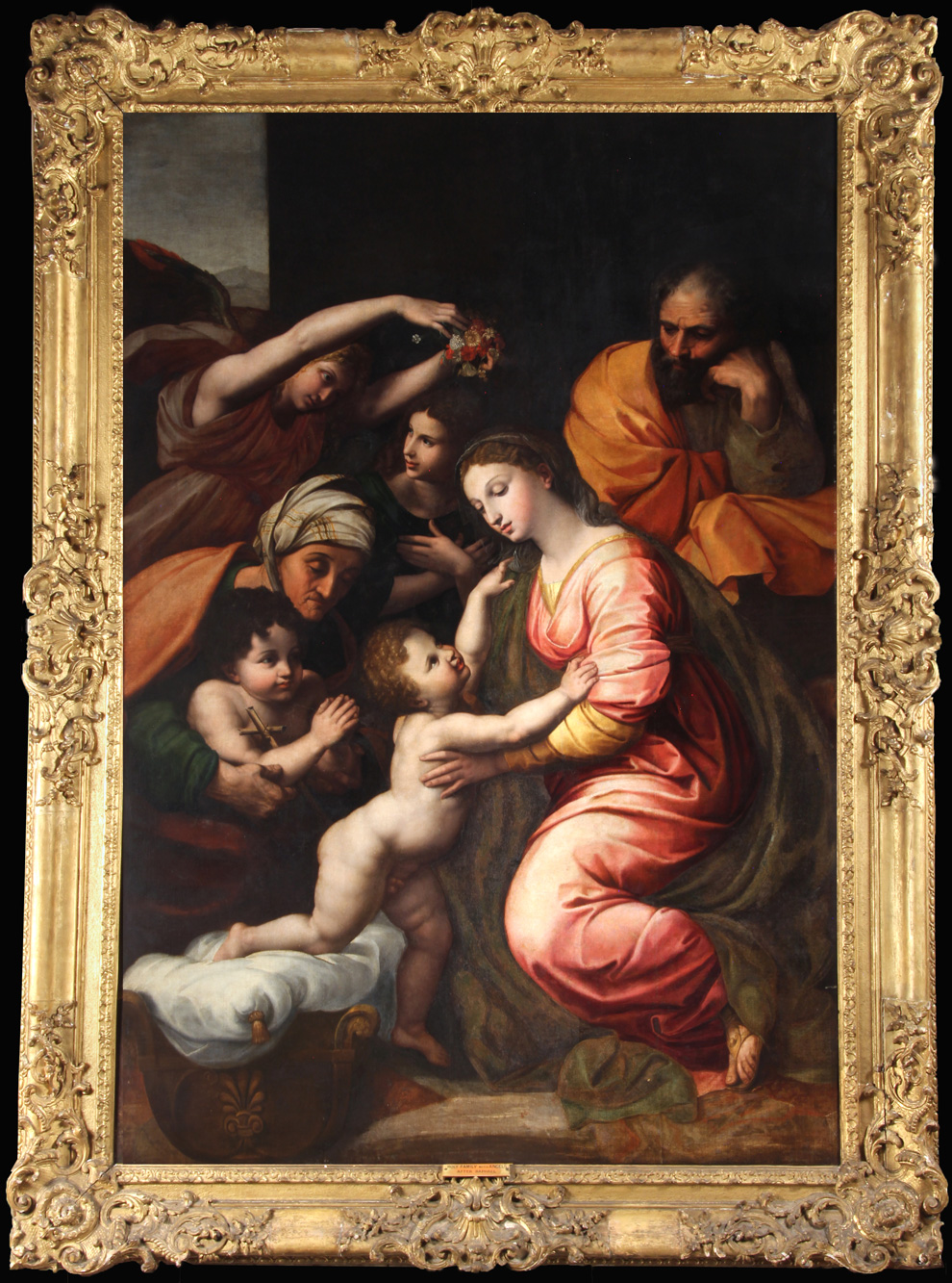 ANONIMO 'THE HOLY FAMILY OF FRANCIS I' 