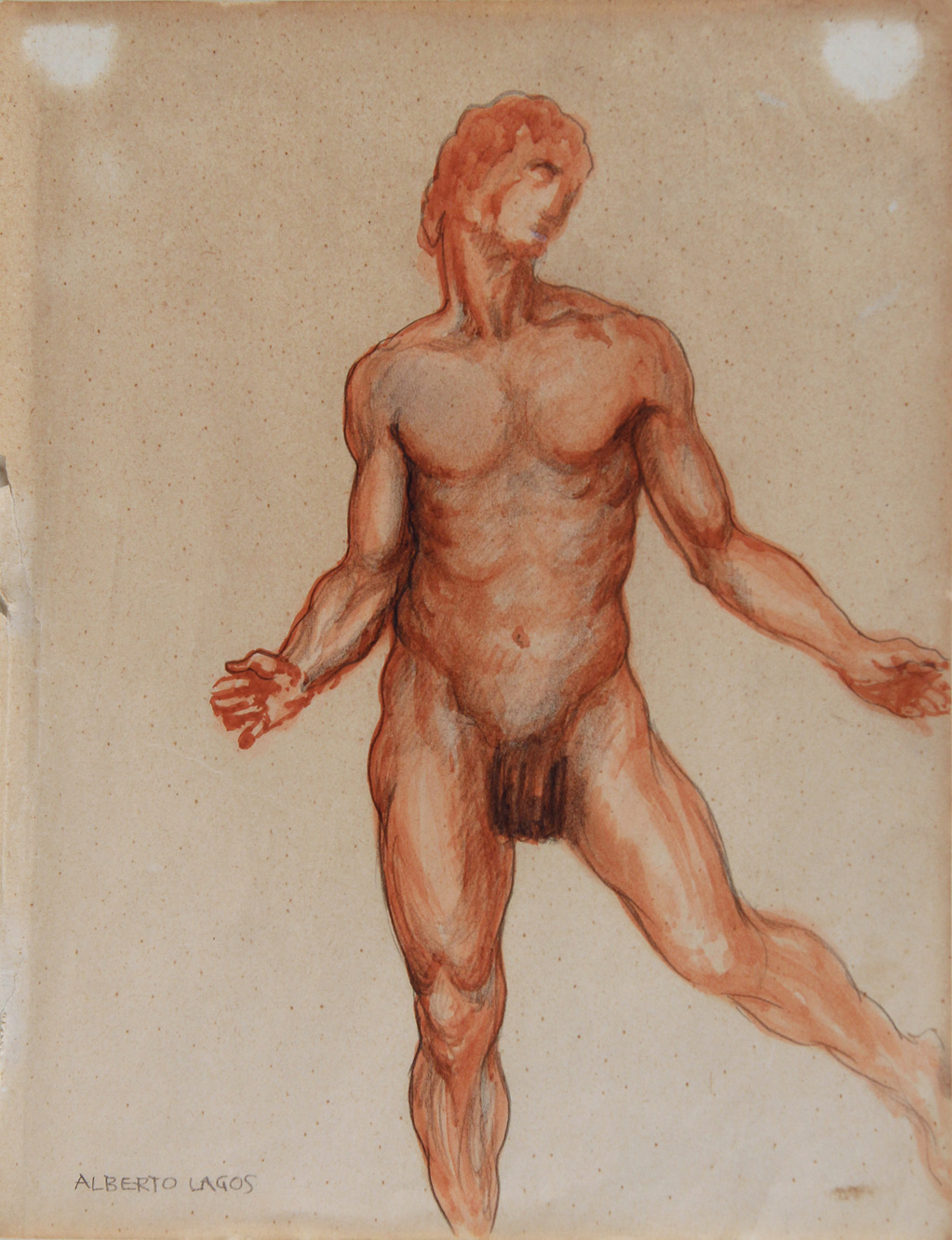 LAGOS, Alberto 'DESNUDO MASCULINO' 