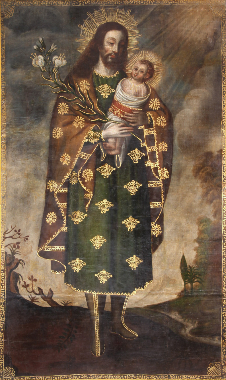 ANONIMO 'SAN JOSE Y EL NIÑO'