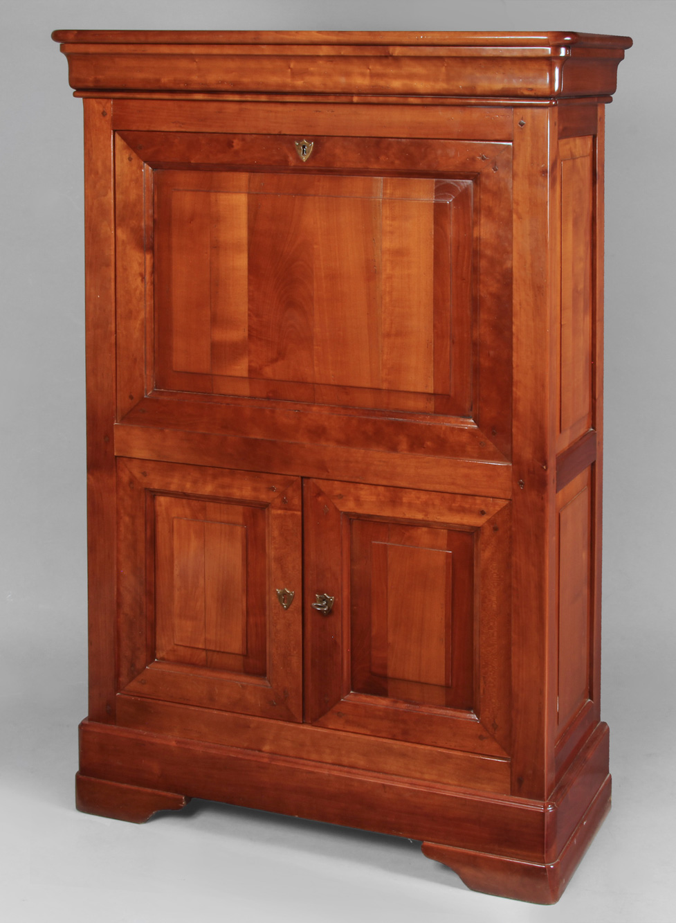  MUEBLE SECRETAIRE DE ARRIMO ESTILO INGLES. 