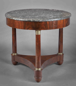Lote 144: ANTIGUA MESA CIRCULAR FRANCESA ESTILO LOUIS PHILIPPE.  ANTIGUA MESA CIRCULAR FRANCESA ESTILO LOUIS PHILIPPE. 