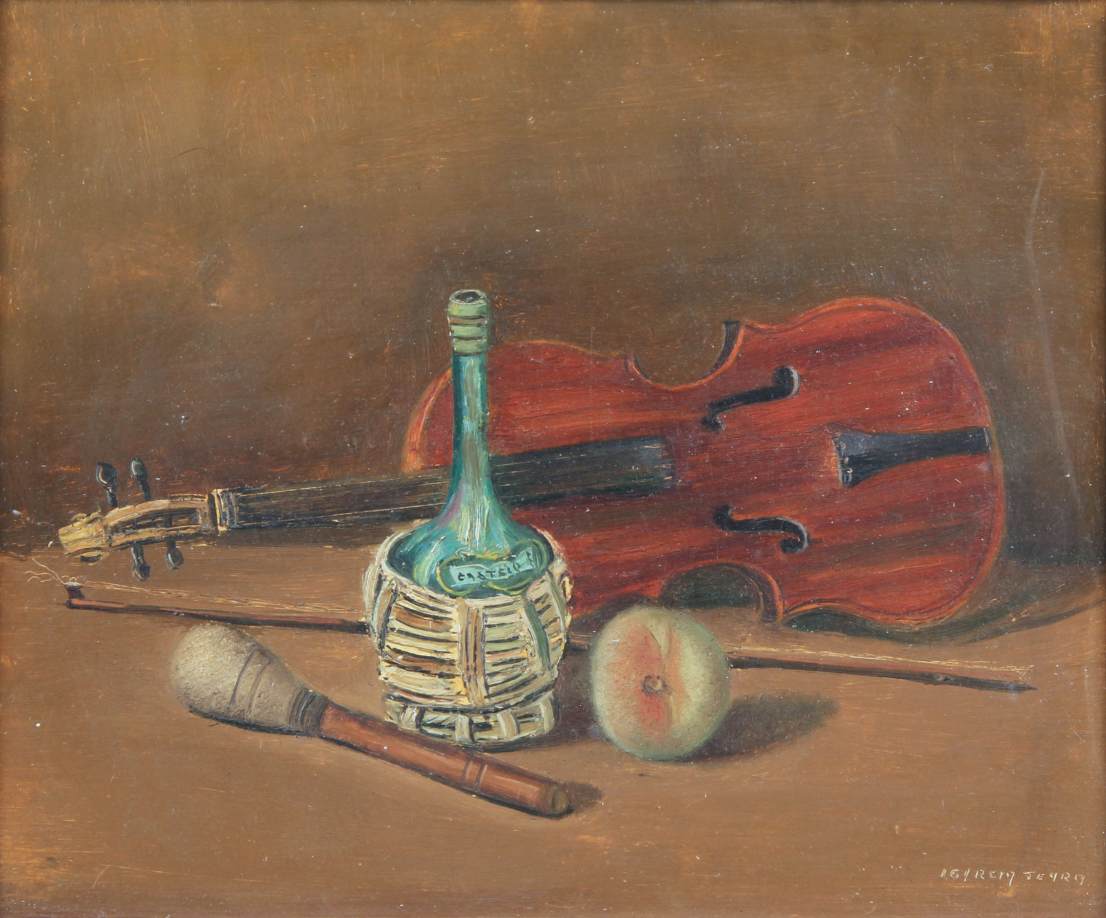 GARCIA TEYRA, José 'COMPOSICION CON VIOLIN'