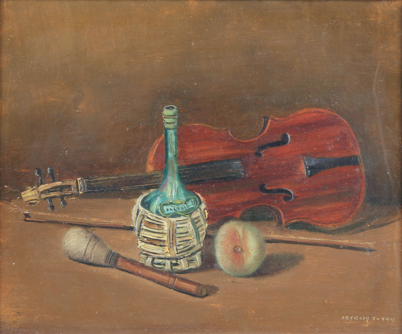 GARCIA TEYRA, José 'COMPOSICION CON VIOLIN'