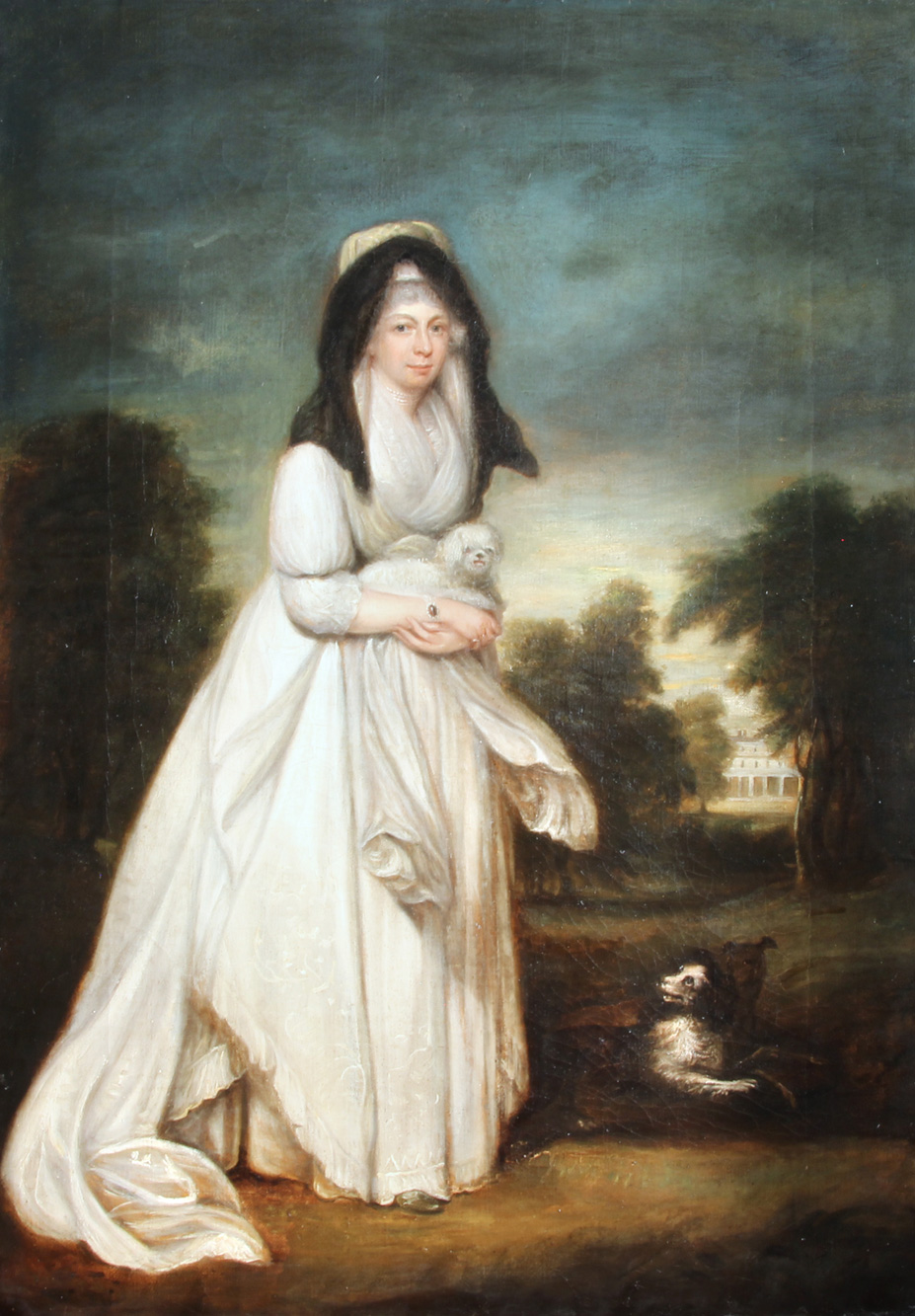 BEECHEY, William R.A. 'PORTRAIT OF QUEEN CHARLOTTE'