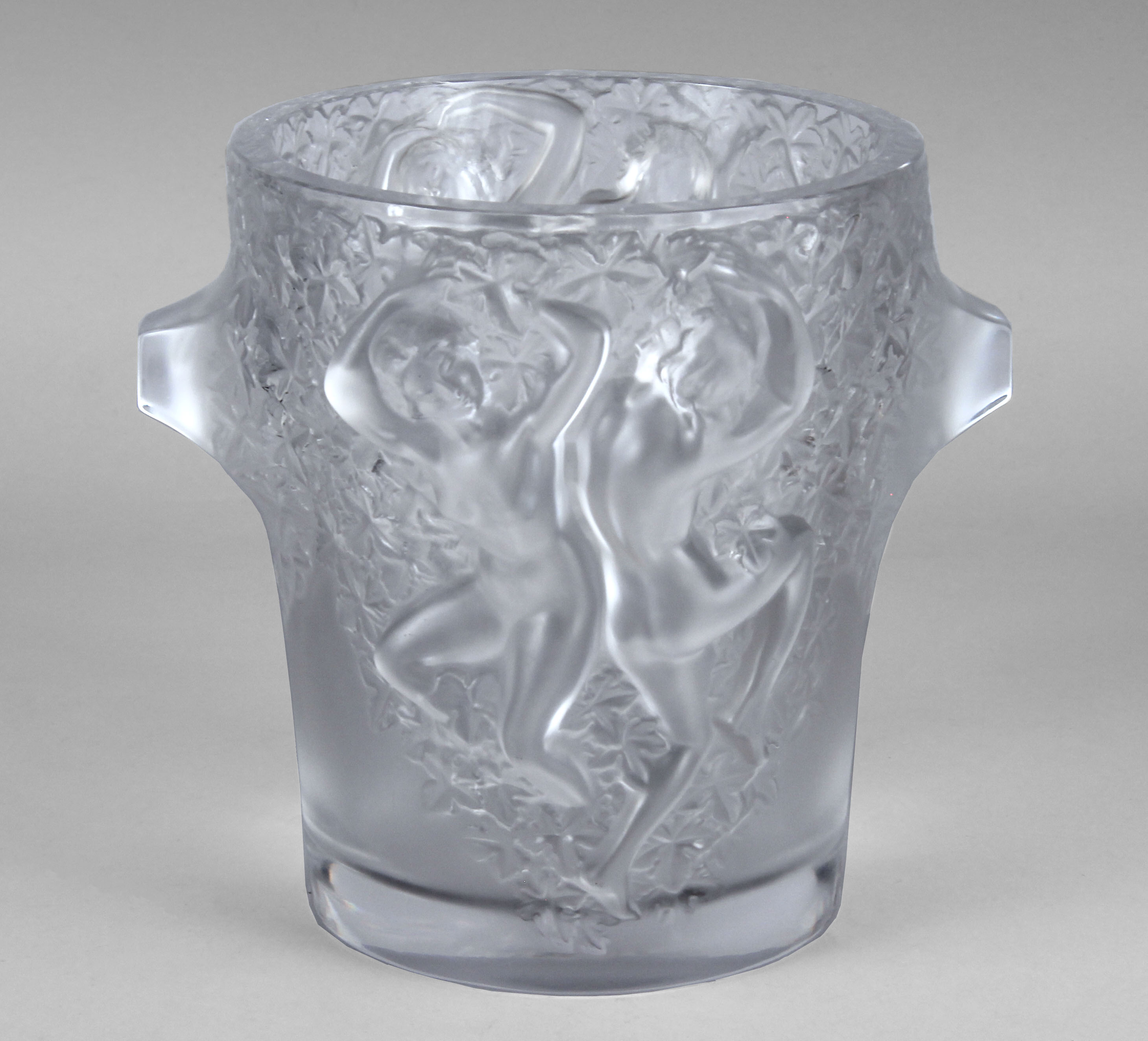  VASO FRANCES MODELO 'GANYMEDE' FIRMADO LALIQUE.