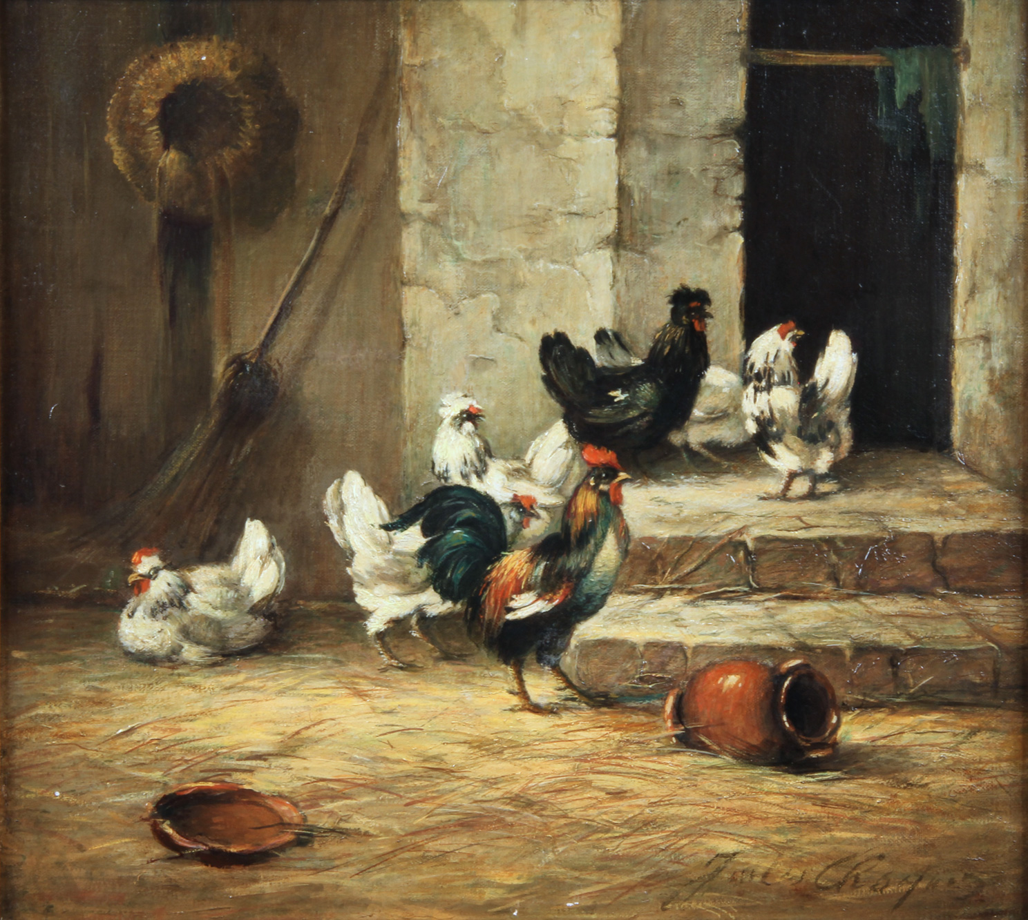 CHOQUET, Jules 'GALLO Y GALLINAS'