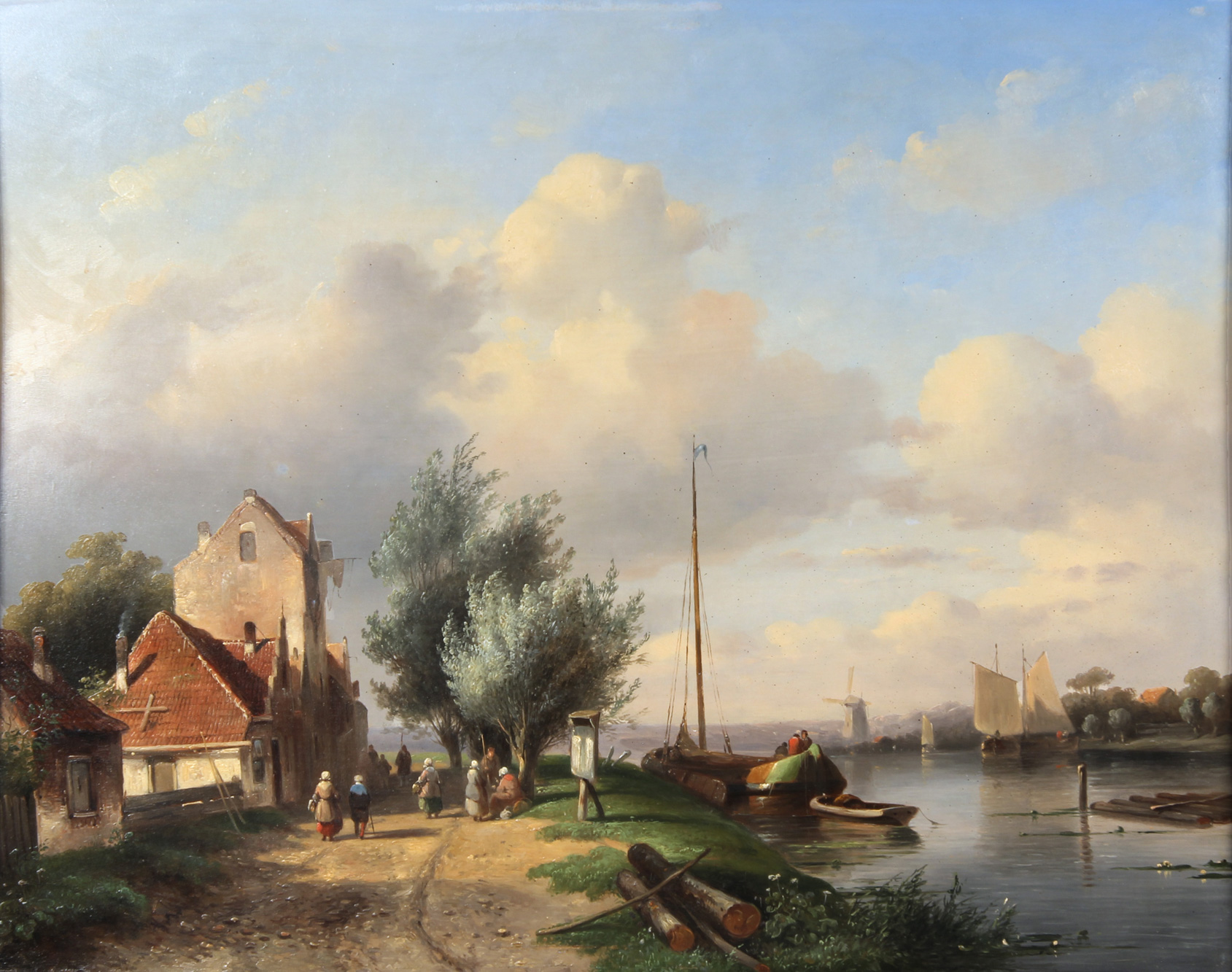 WEISSENBRUCH, Jan Hendrik 'PAYSAGE HOLLANDAIS'