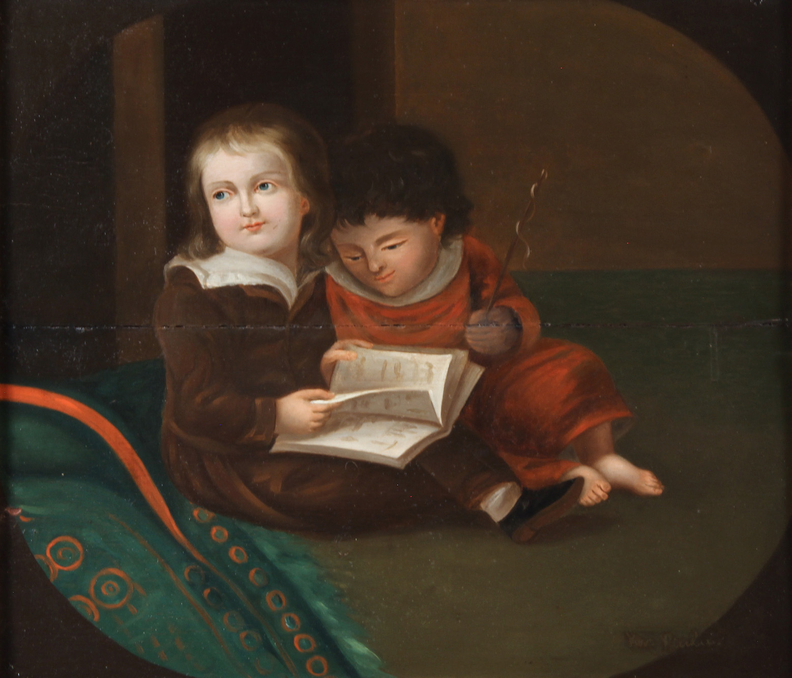  'NIÑOS LEYENDO'