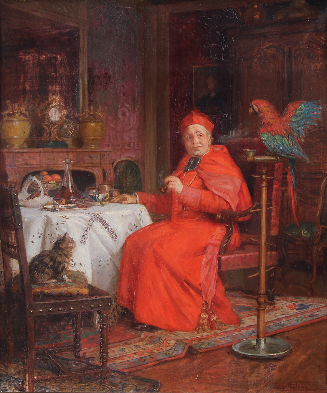 BARTHÉLEMY, Antonin 'ESCENA DE INTERIOR'