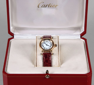 Lote 5: RELOJ PULSERA SUIZO DIABOLO DE CARTIER PARA DAMA. RELOJ PULSERA SUIZO DIABOLO DE CARTIER PARA DAMA.