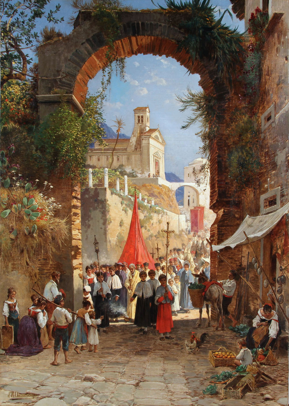 UNTERBERGER, Franz Richard 'PROCESION' 