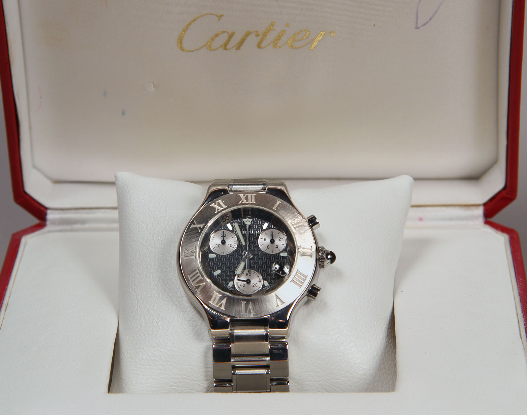 RELOJ PULSERA DE HOMBRE FRANCES CARTIER. RELOJ PULSERA DE HOMBRE FRANCES CARTIER.