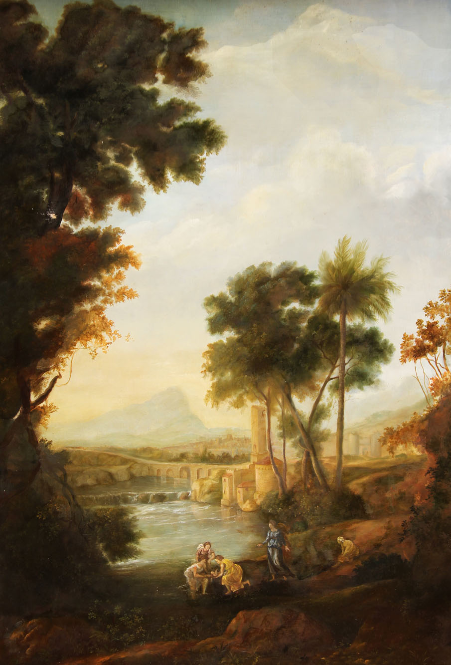  'PAISAJE CON PERSONAJES'