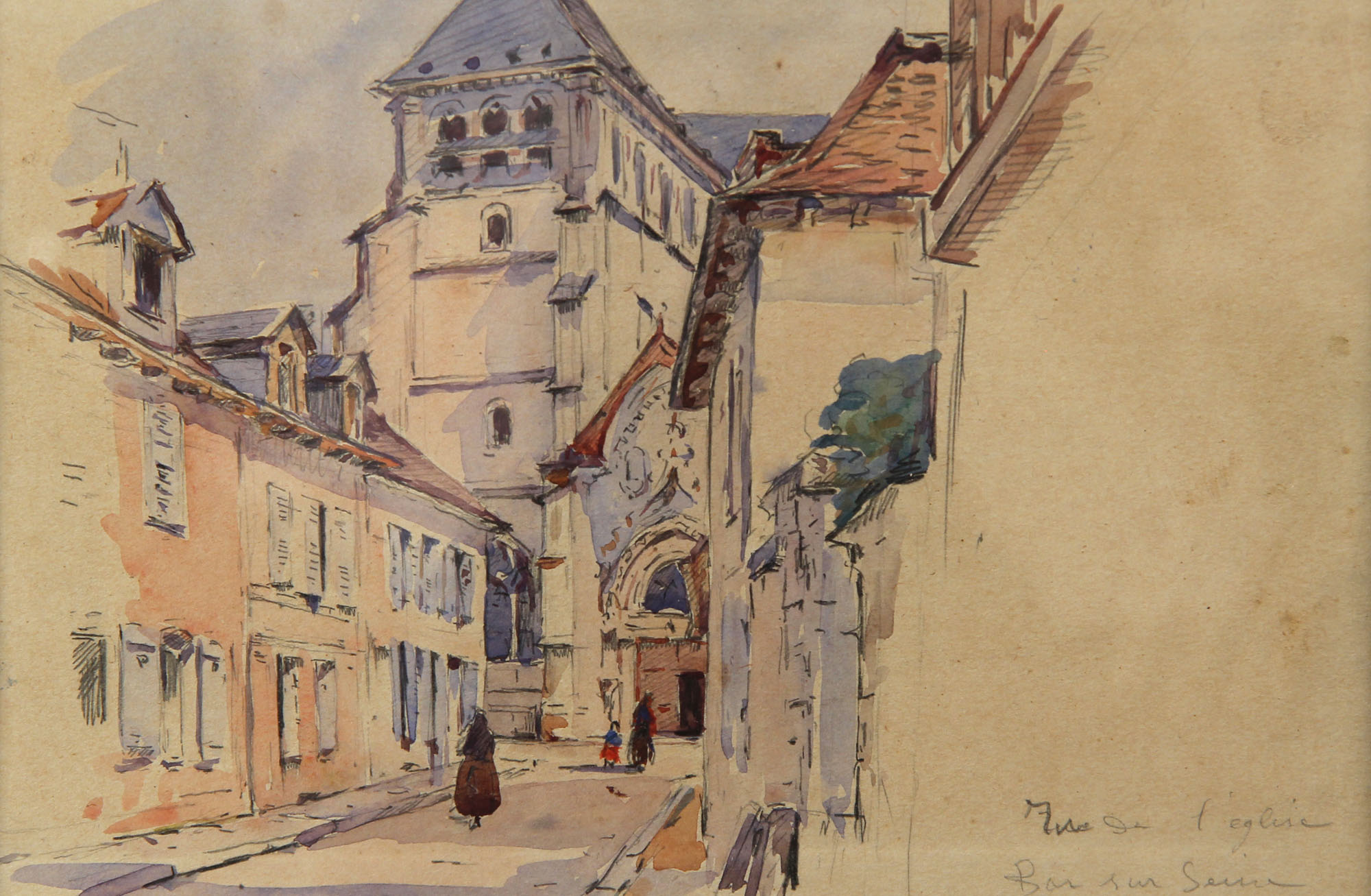 MATTHIS, Leonie 'RUE DE L'EGLISE BAR SUR SEINE'