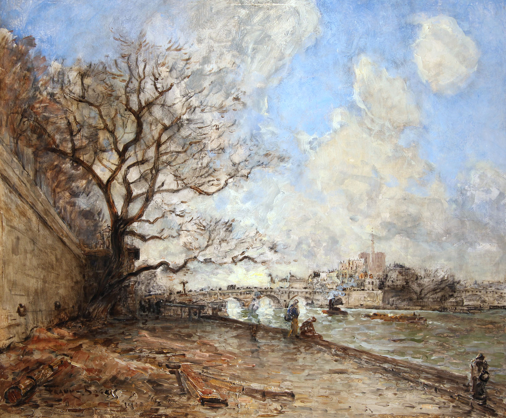 BOGGS, Frank Myers 'VISTA DEL PONT NEUF SOBRE EL SENA'