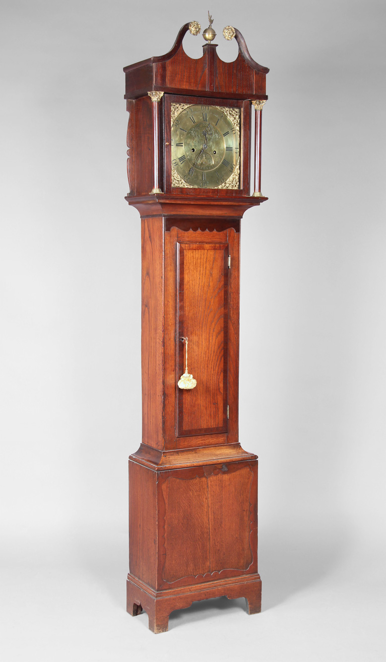  ANTIGUO GRANDFATHER CLOCK INGLES GEORGE III.