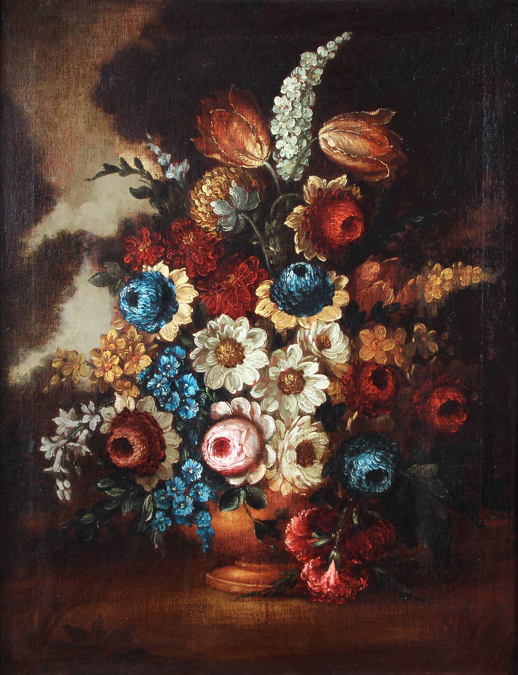  'VASO CON FLORES' 