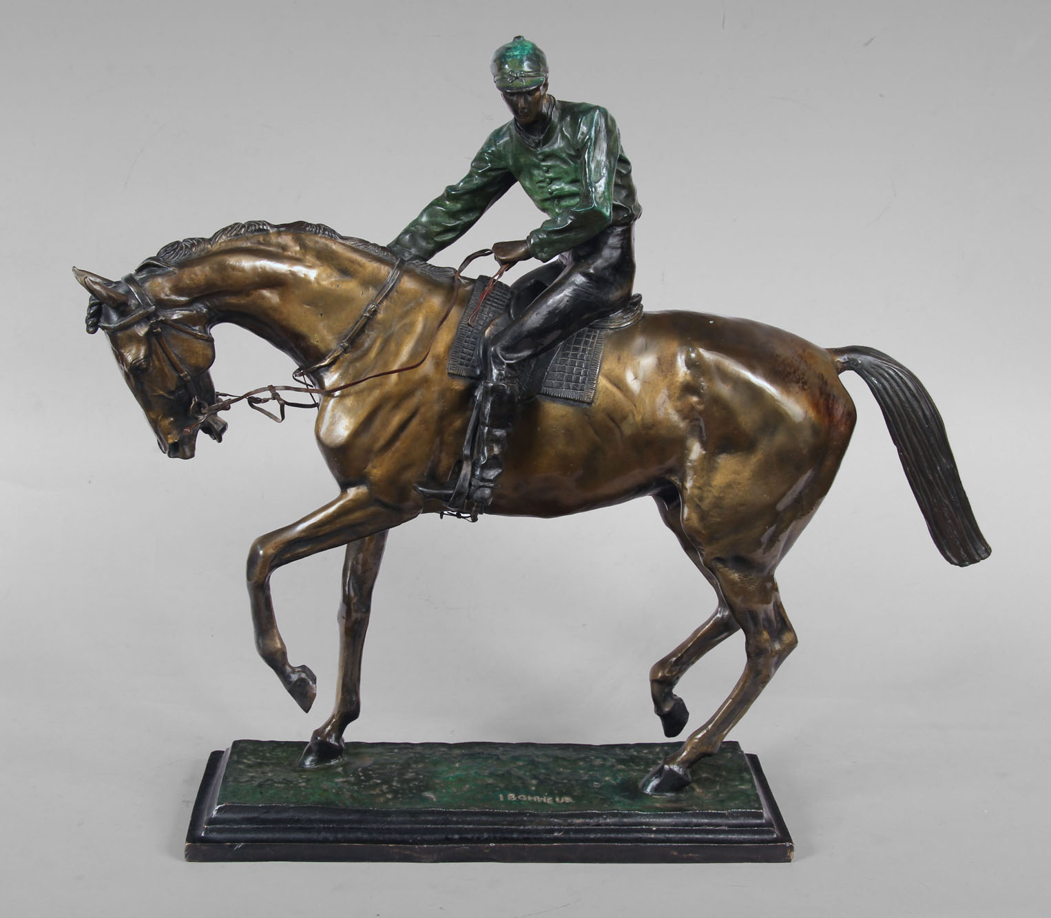  'RACE HORSE AND JOCKEY' 