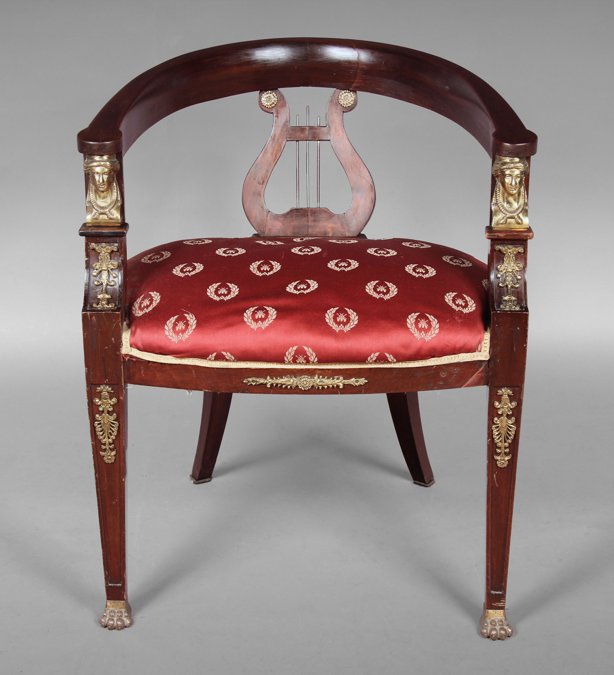  SILLON DE ESTILO FRANCES IMPERIO PARA ESCRITORIO. 
