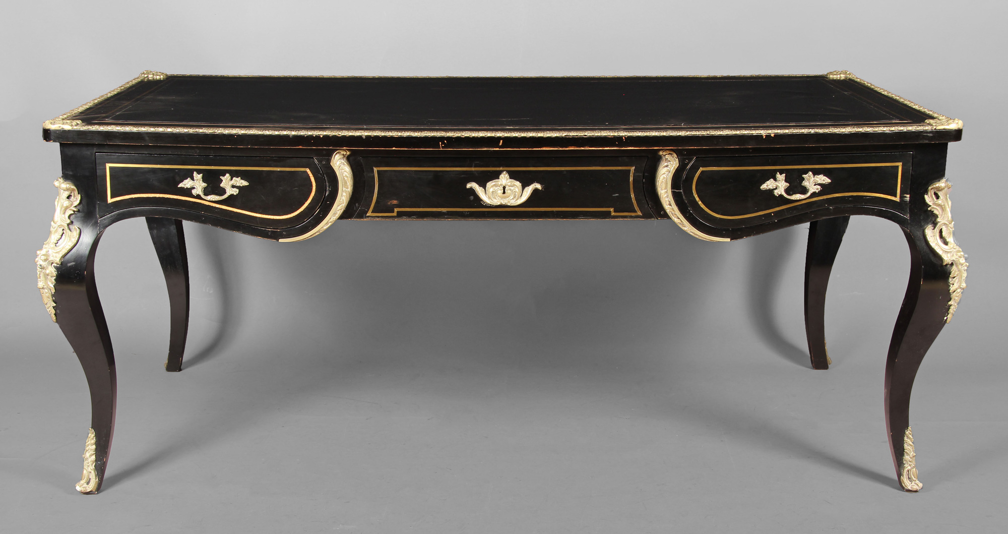  BUREAU PLAT DE ESTILO FRANCES LUIS XV. 