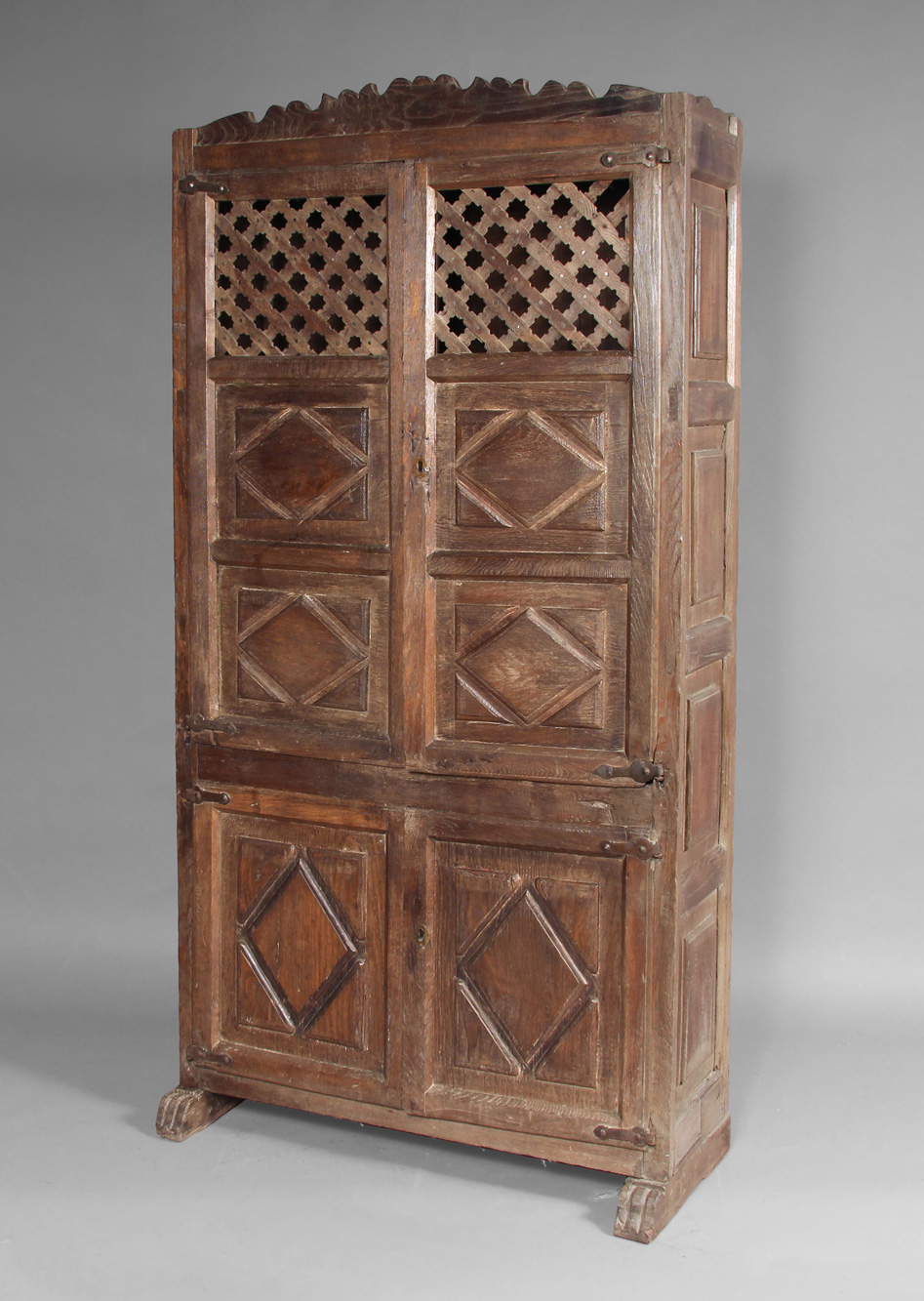  ANTIGUO MUEBLE ALACENA ESPAÑOL DEL SIGLO XIX. 