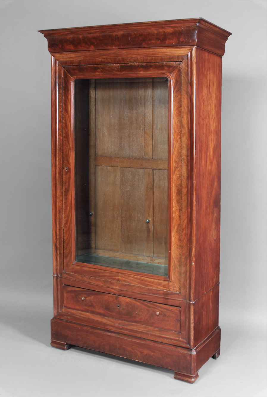 ANTIGUO MUEBLE VITRINA INGLES SIGLO XIX. 
