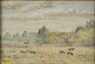 Lote 57: SIVORI, Eduardo 'PAISAJE'