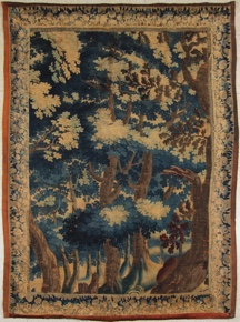 Lote 338: FRAGMENTO DE ANTIGUA TAPICERIA FRANCESA VERDURE.  FRAGMENTO DE ANTIGUA TAPICERIA FRANCESA VERDURE. 