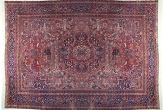 Lote 348: GRAN ALFOMBRA PERSA TABRIZ DE LANA TEJIDA A MANO.  GRAN ALFOMBRA PERSA TABRIZ DE LANA TEJIDA A MANO. 