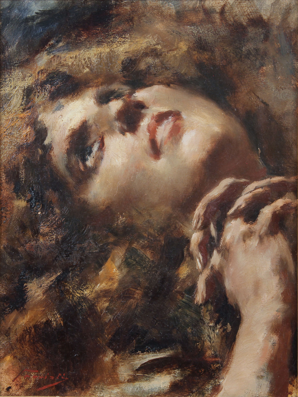 PREVIATI, Gaetano 'MUJER ORANDO'