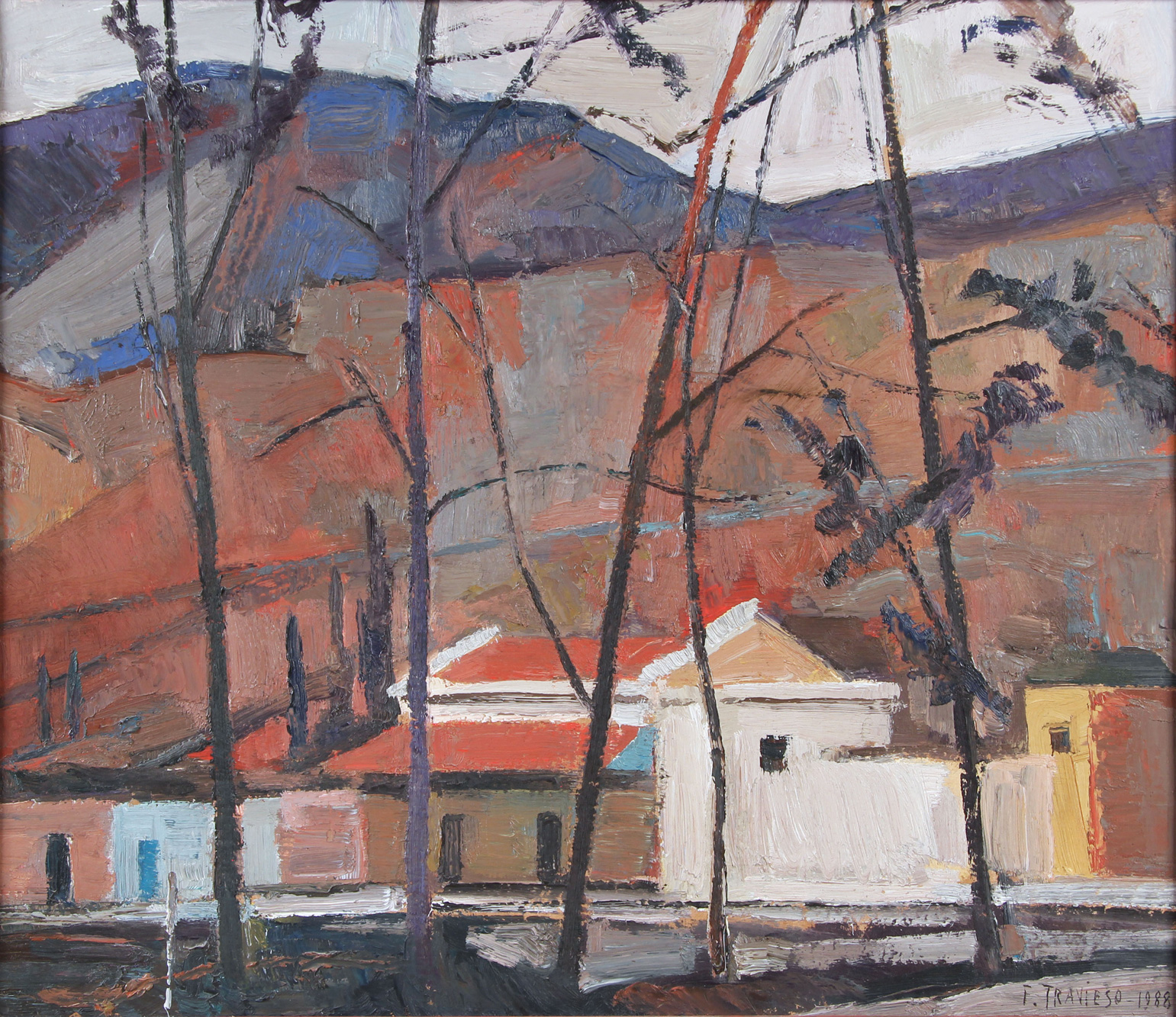 TRAVIESO, Francisco 'PAISAJE DE JUJUY (MAIMARA)' 