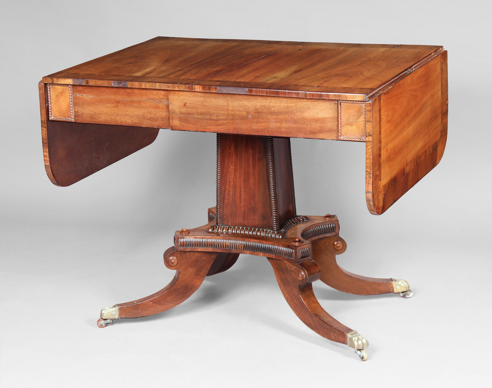  ANTIGUA SOFA-TABLE INGLESA DE EPOCA GEORGE III. 